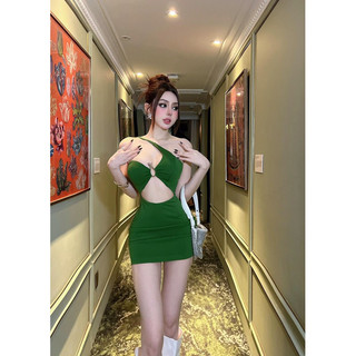 Đầm body cúp ngực 1 vai