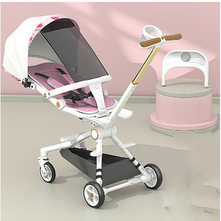 Xe Đẩy Cho Bé, Xe Đẩy Đảo Chiều, Xoay 360 độ, gấp gọn cho bé, Thuận Tiện Đi Du Lịch
