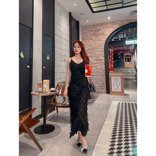 ĐẦM HỒNG VOL THÊU 3D