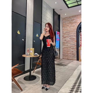 ĐẦM HỒNG VOL THÊU 3D