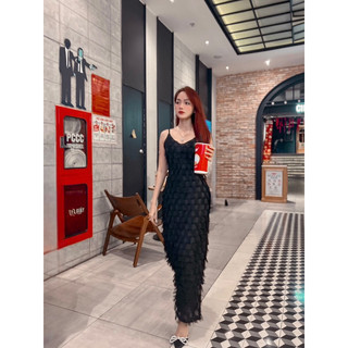 ĐẦM HỒNG VOL THÊU 3D