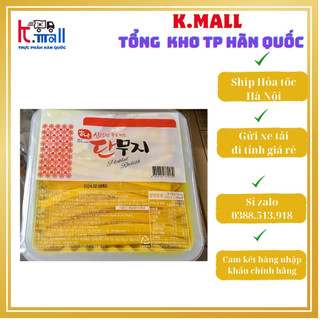 Củ Cải Vàng Cắt Sợi 2,5 kg Siêu tiết kiệm củ cải muối vàng làm kimbap Hàn Quốc