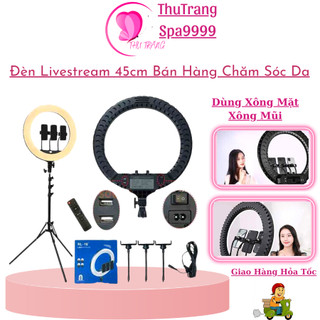 Đèn livestream 45cm dùng trong phun xăm | bán hàng chăm sóc da thẩm mỹ viện