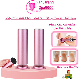 Máy Chà Gót Chân Tẩy Tế Bào Chết | Dùng Cho Tiệm Nail, Spa Cá Nhân Tại Nhà Tặng Kèm 60 Miếng Nhám