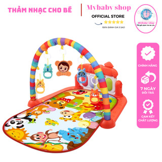 Thảm Đàn Piano Cho Bé Có Nhạc Và Đồ Treo | Thảm Chơi Cho Bé Dưới 1 Tuổi | Kích Thích Vận Động – Giúp Mẹ Rảnh Tay