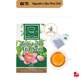 Trà sen túi lọc phúc long 25gói