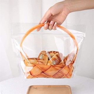 Túi zip giỏ đan size to và nhỏ tập 50 chiếc