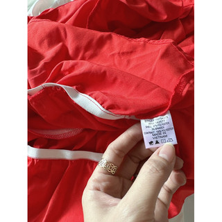 Áo kiểu cổ wrap xuất dư xịn