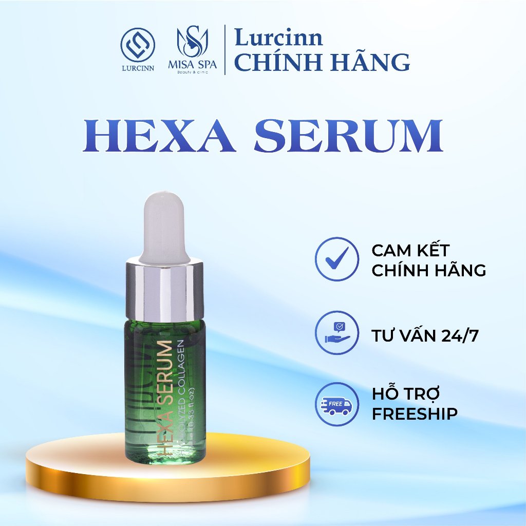 Serum Căng Bóng Lurcinn Hexa Serum 10g