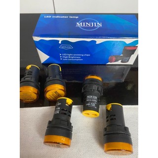 ĐÈN BÁO PHA PHI 22 đỏ vàng MJ16-22DS