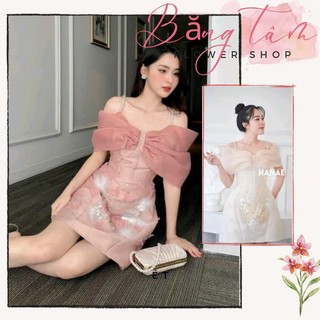 (Big size XL )VÁY tafta ĐÍNH KẾT CƯờM NỔi ( ẢNH SÀN ẢNH THẬT)