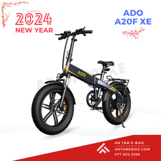Xe đạp trợ lực điện bánh béo ado a20f xe -new model 2023