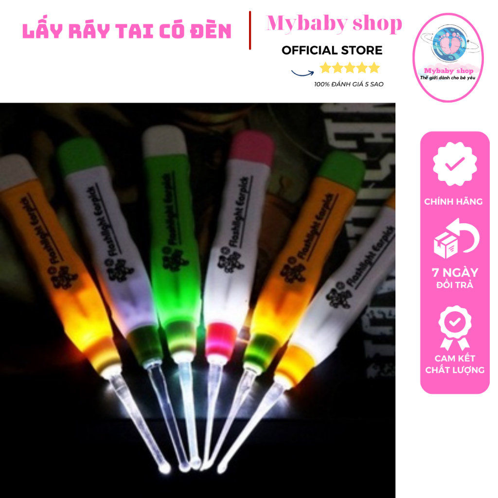 [HCM-GIÁ TỐT] Lấy ráy tai có đèn.