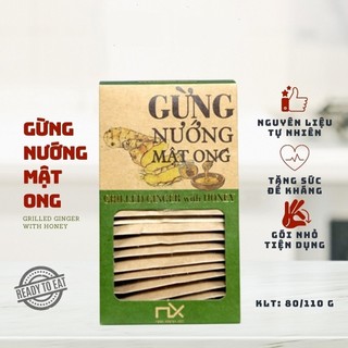 Gừng nướng mật ong Nam Xanh 80g