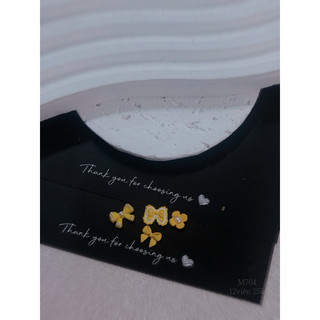 CHARM NƠ VÀNG SET 12 VIÊN M704