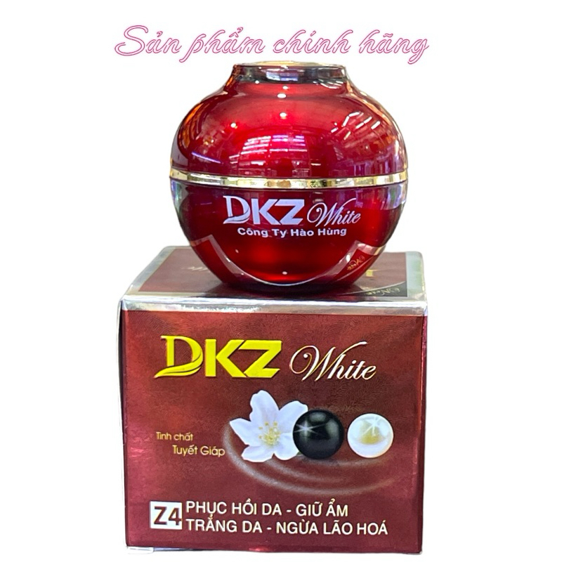 Kem Dkz White phục hồi da giữ ẩm trắng da ngừa lão hóa 12gram
