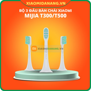[Hàng Chính Hãng] Bộ 3 đầu bàn chải thay thế cho Xiaomi Mijia T100 - T300 - T500 - DR BEI (Mẫu mới)
