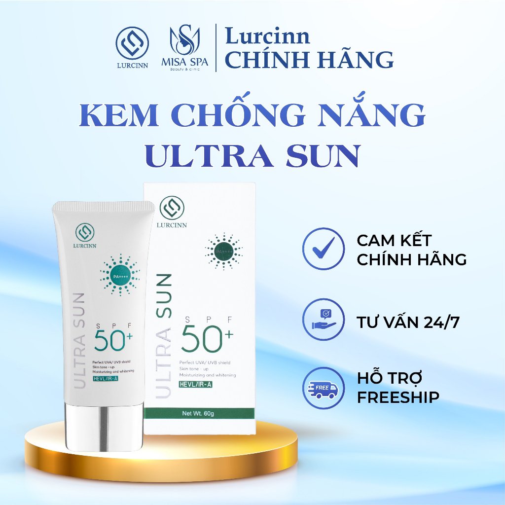 Kem Chống Nắng Vật Lý Lurcinn Ultrasun SPF 50+ 60g