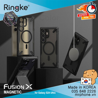 Ốp lưng Ringke Fusion X Magnetic Hàn Quốc cho Galaxy S24 Ultra