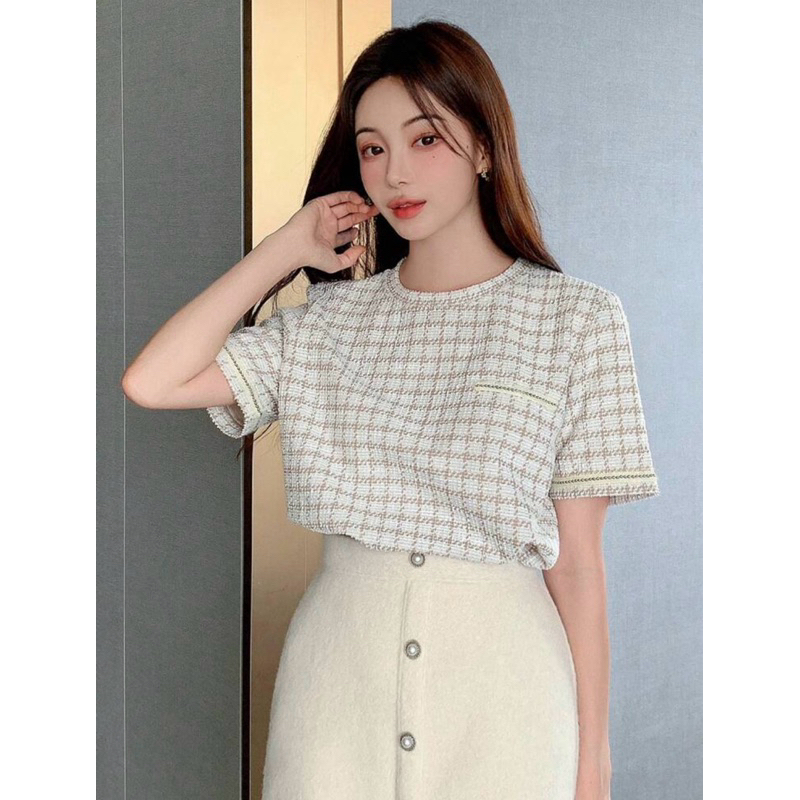 [ORDER SHEIN] Áo Thun Dạ Tay Ngắn