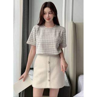 [ORDER SHEIN] Áo Thun Dạ Tay Ngắn