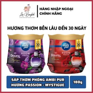 Hộp sáp thơm phòng downy ambi pur passion - mystigue cao cấp hương đam mê, huyền bí thái lan 180g