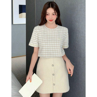 [ORDER SHEIN] Áo Thun Dạ Tay Ngắn