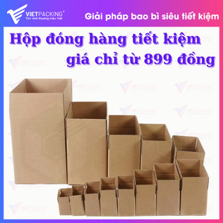 Hộp giấy đóng hàng nhiều size , hộp carton đóng hàng, Hộp giấy giá sỉ Vietpacking