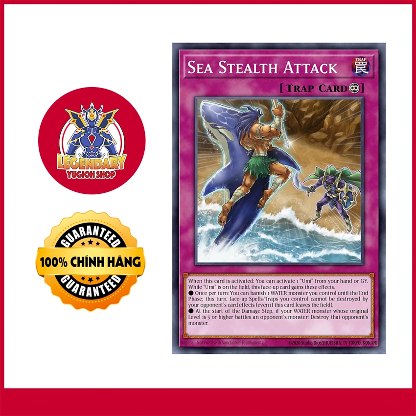 [Thẻ Bài Yugioh Chính Hãng] Sea Stealth Attack