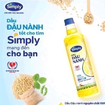 dau ăn simply 1l
