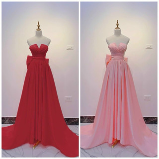 SIZE>62KG ĐẦM DẠ HỘI CÚP NƠ LƯNG