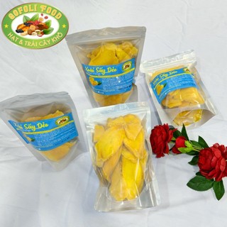 Xoài sấy dẻo Gofoli, 500g nguyên miếng loại 1, ăn mềm, dẻo, thơm, ngọt nhẹ, ăn rất ngon