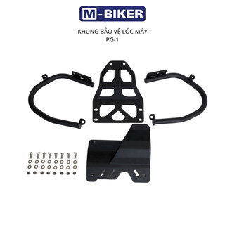 Bảo vệ lốc máy PG1.Khung bảo vệ lốc máy yamaha PG chính hãng Mbiker cắt chấn CNC.