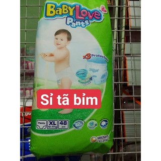 Tã quần Baby love XL 48 miếng/gói . bobby unicharm