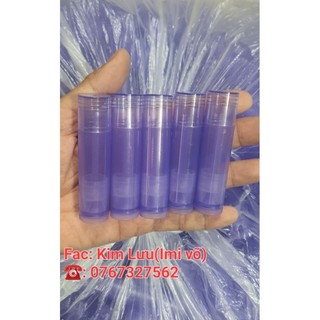 Vỏ son đổ trực tiếp màu tím 5gram