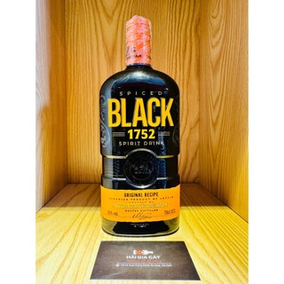Black 1752 Spiced spirit drink, rum latvia