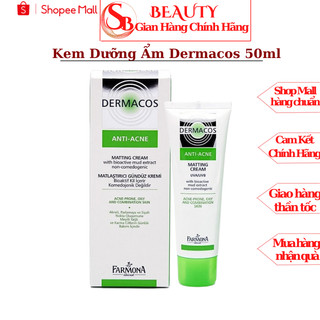 Dermacos Kem Dưỡng Ẩm Giảm Bóng Nhờn, Ngừa Mụn Farmona Dermacos Anti Acne Matting Cream 50ml