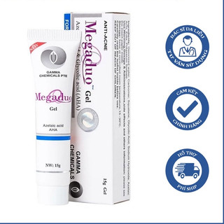 Gel giảm mụn, giảm thâm, dưỡng da Megaduo Gel 15g - Navieskinpharma