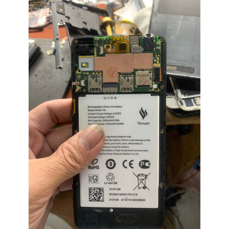 Main board Vsmart Bee Lite Nguyên cây zin full chức năng,không pin  hỏng  màn hình