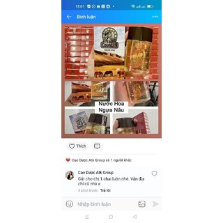 nước hoa ngựa thái lan