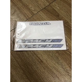 Set tem dán xe máy spacy 125 đời mới - logo, tem 3 lớp spacy chống thấm nước chính hãng honda