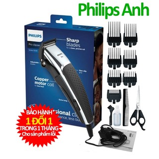 Tông đơ cắt tóc chuyên nghiệp Philips Pro Hair Clipper Series 5000