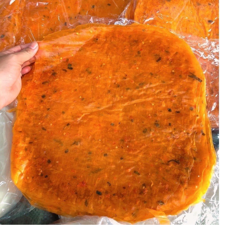 150gr Bánh Tráng Phơi Sương Dẻo Tôm Siêu Ngon Tiệm Ăn Vặt Mẹ Bống