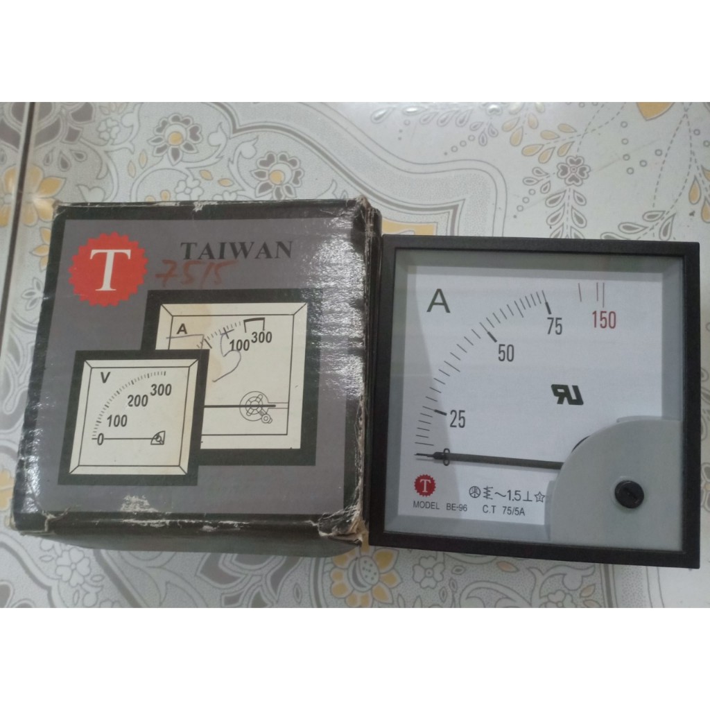Đông hồ đo dòng điện BE-96-1000/5A 96x96mm, 150/5a, 250/5a, 1500/5a