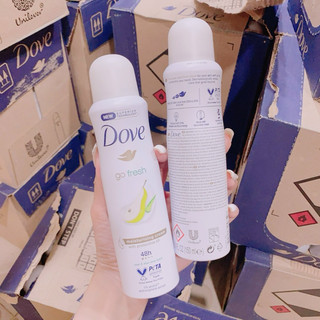 Xịt khử mùi Dove đủ mùi