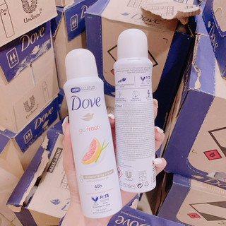 Xịt khử mùi Dove đủ mùi