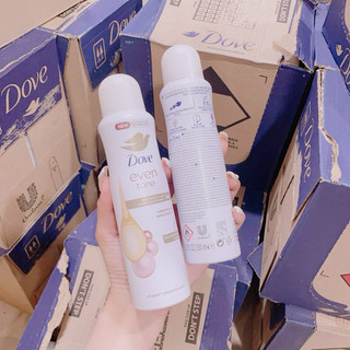 Xịt khử mùi Dove đủ mùi