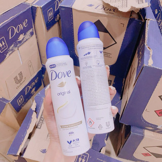 Xịt khử mùi Dove đủ mùi