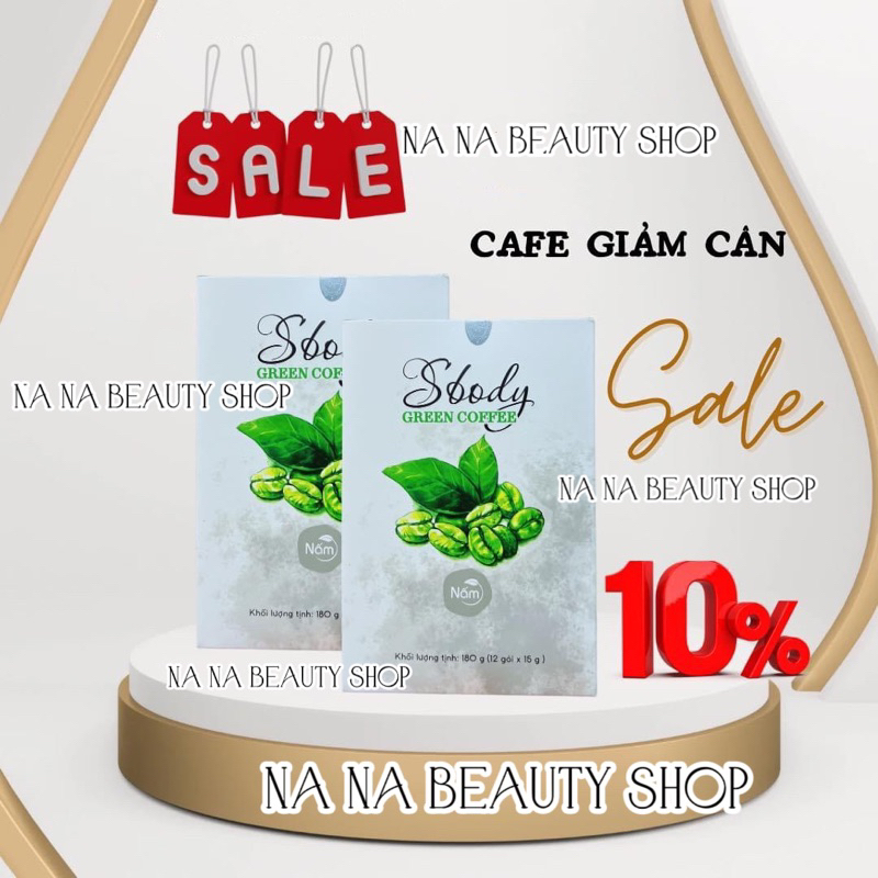 [SIÊU SALE] COMBO 2 HỘP SBODY GREEN COFFEE