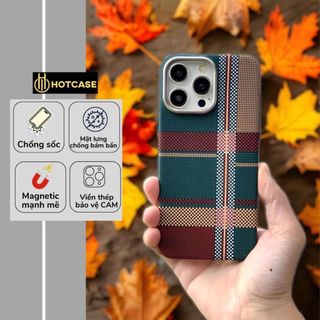 Ốp điện thoại từ tính iPhone 11 12 13 14 15 Pro Max 14 15 Plus Hotcase Pattent Magnetic ốp iphone đẹp bền cá tính